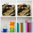 thumbnail image 7 of Black Striped Heart Storage Bins Baskets With Handles Storage Box Clothes Organizer Organization Toys, 7 of 7