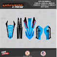 thumbnail image 2 of Kalair GFX Graphics Kit for KTM ENDURO 150XC-W, 250XC-W, 300XC-W, 250EXC-F, 350EXC-F and 500EXC-F (2017-2019) Orangecrew Series, 2 of 5