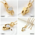 thumbnail image 4 of Constantlife Music Note Cremation Pendant Small Urns for Ashes Necklace Musical Urn Jewelry, 4 of 5