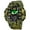 Yellow, variant on Men's Large Valentine's Day Gift Face Outdoor Sports Watches Military S-Shock Watch Waterproof, Backlight, Alarm, Stopwatch Features - Rugged Wristwatch for Training, Hiking, and Adventure Black