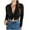 Black, variant on Inleife Womens T-Shirts Fashion Casual Women's Solid Long Sleeve Turndown Collar Button T-Shrit Top Blouse