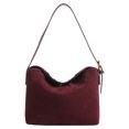 thumbnail image 1 of Bolso Bandolera Mujer Ante Cierre Hobo para Viajes, 1 of 9