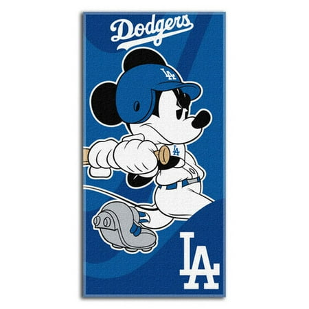 MLB - Los Angeles Dodgers Wind Up Mickey 30x60 Beach Towel