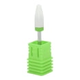 thumbnail image 1 of Broca para uñas con forma de cabeza de maíz, accesorios para máquina pulidora eléctrica, ligera y portátil (bote verde de broca gruesa C), 1 of 10