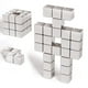 thumbnail image 3 of Paquete de 24 imanes de neodimio de cubo de 0.157 x 0.157 x 0.157 in, imanes de tierras raras fuertes, imanes cuadrados, imanes pequeños para manualidades, ciencia, cocina, oficina, aula oso de fresa Electrónica, 3 of 6