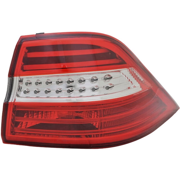 Right Passenger Side Tail Light Assembly - Compatible with 2012 - 2015 Mercedes-Benz ML350 2013 2014