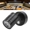thumbnail image 3 of Lámpara de lectura led rv luz blanca cálida atenuador táctil 10-30V 3W FOCO Interior Ajustable Dormitorio Cabina Camión Remolque Barco Yate, 3 of 7