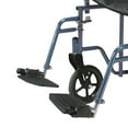 Drive Medical Bariatric Heavy Duty Transport Wheelchair with Swing Away