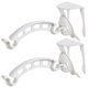 thumbnail image 2 of Small Trash Bag Holder for Sink with ABS Material White Color Practical Kitchen Garbage Rack 2 Pieces, 2 of 5