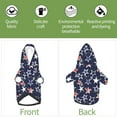 thumbnail image 6 of Honeii USA Stars Print Small Dog Hoodies Pet Hooded Sweatshirts Fall Winter Puppy Cat Sweaters Warm Clothes for Small Dogs Outfits Costume-XX-Large, 6 of 7