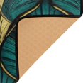 thumbnail image 3 of Yayeee Area Rugs for Living Room 6.7'x4.8' Non Slip Washable Bedroom Floor Carpet, Green Abstract Pattern, 3 of 5