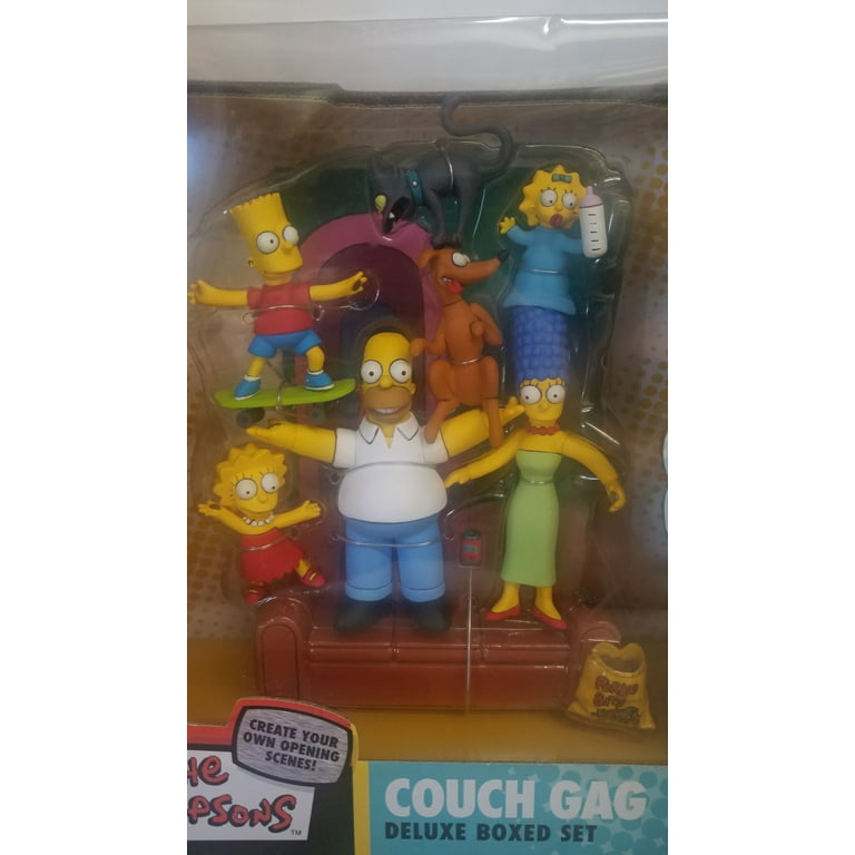 マクファーレントイズ シンプソンズ　カウチギャグ フィギュア ボックスセット McFarlane The Simpsons Deluxe Boxed Sets Family Couch Gag