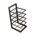 thumbnail image 1 of Organizador de Ollas y Sartenes Estante de Cocina de Acero al Carbono Soporte de Utensilios de Cocina con Altura Ajustable Adecuado para Encimera y Interior de Gabinete 26.5cmx22.5cmx52cm, 1 of 9
