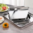thumbnail image 3 of Household Roasting Tray Steamed Vermicelli Roll Plate Restaurant Flat Serving Plate, 3 of 4