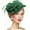 Green, variant on Honeeladyy Women Fascinators for Lady Tea Party Wedding Flower Mesh Kentucky Church Derbys Hat Gifts for Wife, Mom, Girlfriend, Daughter, Green