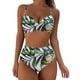 thumbnail image 1 of Gibobby Conjunto de Bikini Bikini de cintura alta para mujer, bañador Sexy de realce de dos piezas, traje de baño Vintage de dos piezas, conjunto de Biki(Blanco,M), 1 of 3