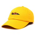 thumbnail image 5 of Dalix Formula Racing Car Embroidered Cap Cotton Baseball Summer Cool Dad Hat Mens in Gold, 5 of 5