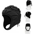 thumbnail image 4 of Goalkeeper Helmet, Soft Professional Rugby  Headguard Prevent Collisions  for Football M,L,XL, 4 of 7