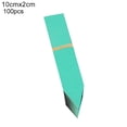 thumbnail image 2 of Naierhg 100Pcs Pot Stake Tags Nursery Stick Marker Tool Seed Tray Plastic Plant Labels,Green, 2 of 8