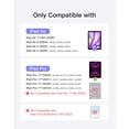 thumbnail image 2 of Funda con teclado Inateck para iPad Pro de 11 pulgadas, color morado, 2 of 7