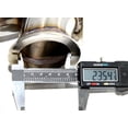 thumbnail image 6 of Turbo Y Elbow T4 Twin Scroll to Dual 2.5" V-band Flange Stainless Steel Adapter Turbo Y Elbow T4 Twin Scroll to Dual 2.5" V-band Flange Stainless Steel Adapter, 6 of 7