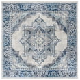 thumbnail image 2 of SAFAVIEH Brentwood Teale Oriental Area Rug, Blue/Light Gray, 6'7" x 6'7" Square, 2 of 13