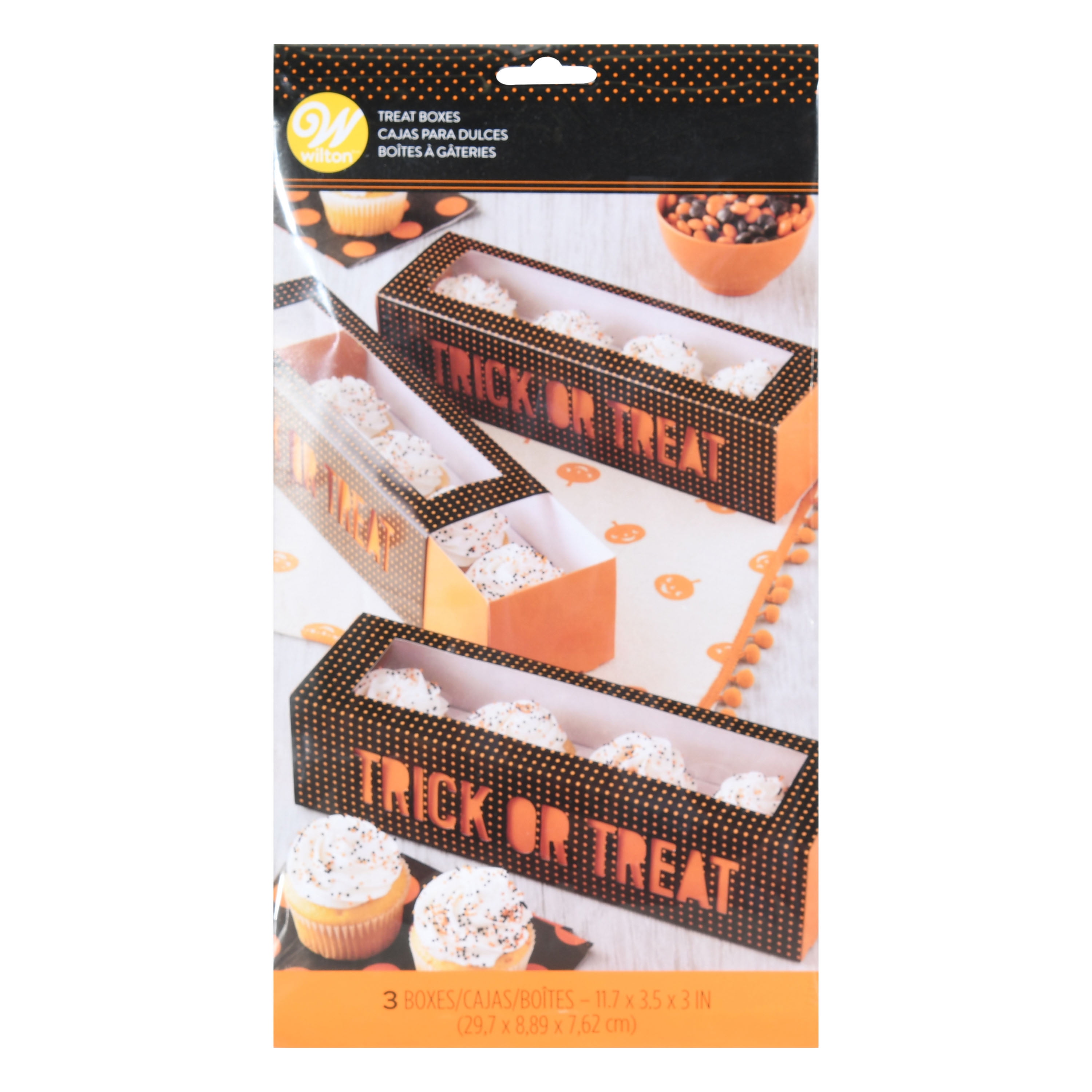 Wilton Trick Or Treat Boxes, 3Count