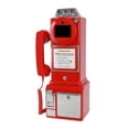 thumbnail image 2 of Zentra Audio And Video Guest Book for Weddings, Telephone Recorder, Decorative Antique- Red, 2 of 10