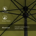 thumbnail image 3 of California Umbrella 9' Patio Umbrella in Macaw, 3 of 5
