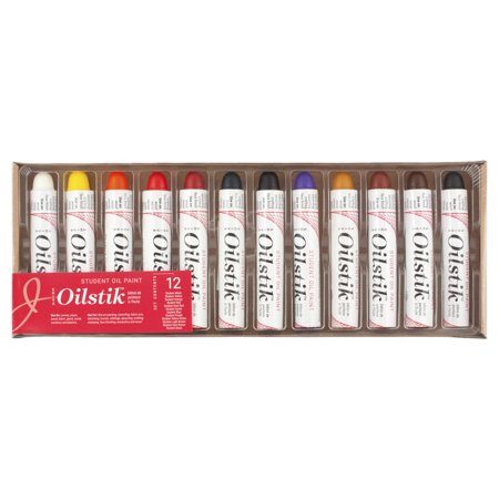 UPC: 0717304062275 | Shiva Artists Non-Toxic Student Grade Oil Color Paintstick Set  4-1/2 X 5/8 in  Assorted Color  Set of 12