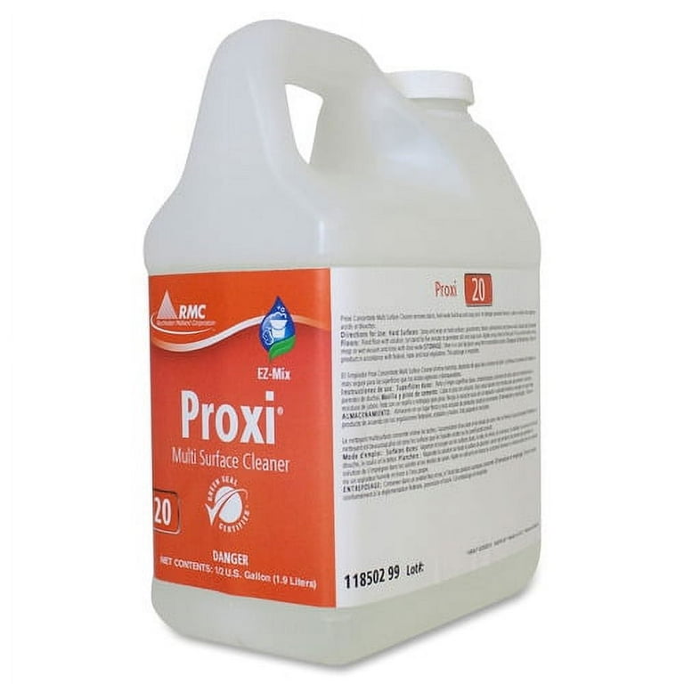 RMC Proxi Multi Surface Cleaner - For Multi Surface, Multipurpose - Concentrate - 64 fl oz (2 quart) - 4 / Carton - Residue-free - Clear