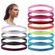 thumbnail image 1 of Paquete de 12 diademas deportivas elásticas LIUYMXG bandas para el pelo antideslizantes para fútbol, 1 of 5
