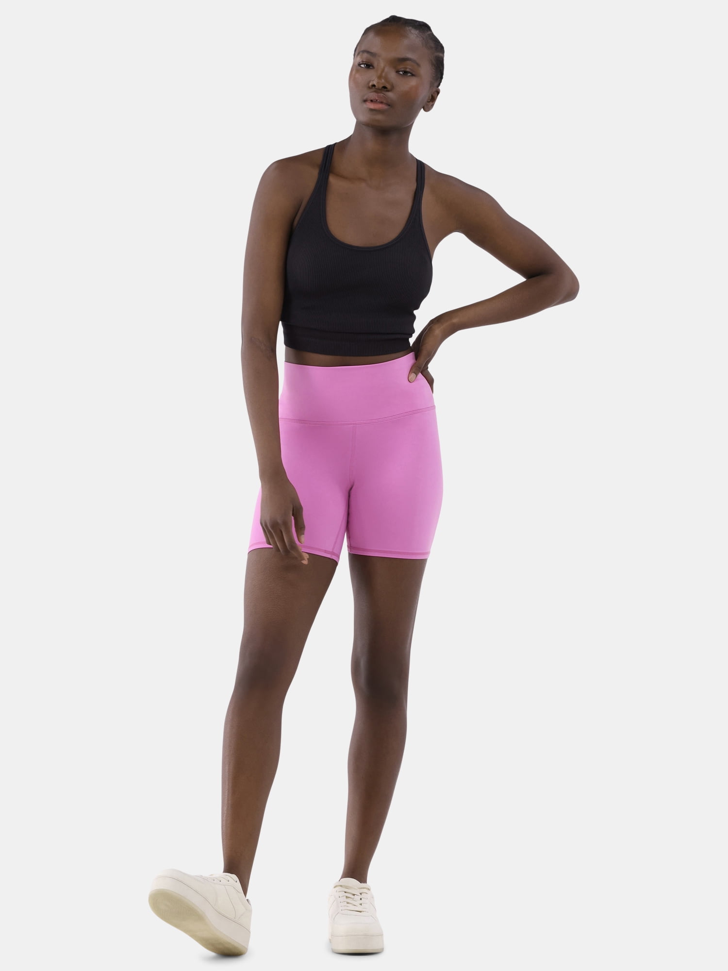 Avia Women's SoftSculpt Bike Shorts, Sizes XS-XXXL