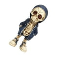 thumbnail image 3 of jinliangrun Skeleton Figurines Cool Exquisite Resin Skeleton Statue for Home Party Desk Decor Gift, 3 of 21