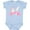 AE-Light Blue, variant on I'm One Cute Unicorn 1st Birthday Boys or Girls Baby Bodysuit