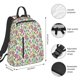 thumbnail image 2 of Easygdp Vector Mexican Otomi Style Bright para Easygdp Yak - Mochila Casual Ligera y Resistente para Viaje y Senderismo para Hombres y Mujeres, 2 of 7