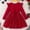 C-Red126, variant on JIAYUE Girls Valentines Day Dresses Sequins Ball Gown Crew Neck Long Sleeve Drop Shoulder Mid-Length Mesh For Kids Lovely Everyday Comfortable Clothing