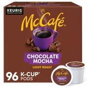 McCafe Mocha Collection, Chocolate Mocha Light Roast 96 K-Cup Coffee Pods