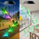 thumbnail image 4 of Regalo para mamá: Campana de viento solar con colibrí, campanillas de viento solares para exteriores, regalo para mamá, campanilla de viento móvil que cambia de color, luz solar colgante para patio., 4 of 5