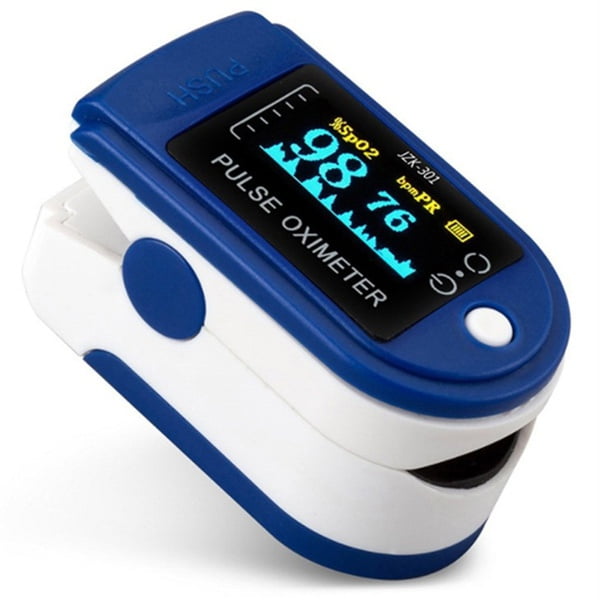 Medidor de oxígeno de dedo medidor de saturación de oxígeno Monitor de oxígeno de sangre a (azul) Victool 919069683