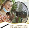 thumbnail image 3 of OUNONA Pedestal Fan Stand Support Rod Black Replacement Pole for Electric Fans, 3 of 8