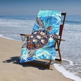 thumbnail image 4 of PHYHOO Microfiber Lightweight Beach Sand Free Quick Dry Absorbent Thin Compact s for Swimming Pool Camping Beach Accessories Large Easy Pack Travel Things for Gift 30x60in, 4 of 8
