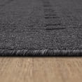 thumbnail image 3 of STAIRCASE Mainstays Contemporary Pattern Textured Tufted Dark Grey, Machine Washable Area Rug 5x7, Ideal for Living Room, Dining Area, and Bedroom, 3 of 5
