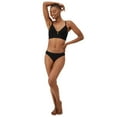 thumbnail image 5 of Hanes Originals Women's Supersoft Longline Bralette, 5 of 8