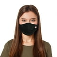 thumbnail image 5 of DALIX Embroidered Peach Cloth Face Mask Reuseable Washable in Black Made in USA - S-M Size, 5 of 5