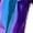 Blue, variant on Aislor Girls Jazz Hip Hop Dance Outfit Sleeveless Sequin Ruffles Crop Top with Pants Streetwear Hot Pink 14
