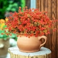 thumbnail image 3 of Waipfaru 12 Bundles Artificial Fall Flowers ,Fake Mums,UV Resistant Fake Greenery,No Fade Faux Flowers for Outside Porch Home Decoration, 3 of 8