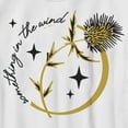 thumbnail image 2 of Boy's The Nightmare Before Christmas Something in the Wind Graphic Tee White X Large, 2 of 4