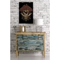 thumbnail image 3 of Distressed Skull Pirate (16x24 Giclee Gallery Art Print, Vivid Textured Wall Decor), 3 of 3