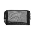 thumbnail image 1 of 1 Pc Bolsa de Maquillaje de Malla Portátil para Viajes de Negocios Grande Negro de Nailon, 1 of 3